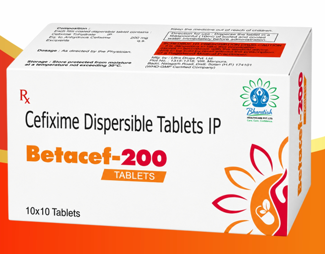 Betacef-200 product packaging