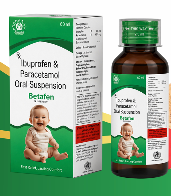 Betafen product packaging